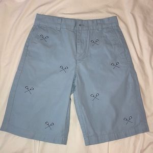 Vineyard Vines lacrosse stick embroidered shorts